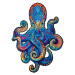 Unidragon Dřevěné puzzle Magnetic Octopus 300 ks