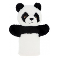 Keel Toys SE3076-5 Keeleco Panda - eko plyšový maňásek na ruku 27 cm