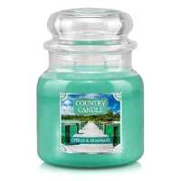 Country Candle Svíčka ve skleněné dóze, Citrusy a chaluha, 453 g