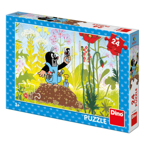 Puzzle 24 Krtek v kalhotkách Dino