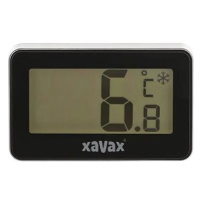 XAVAX Digitální teploměr do chladničky/mrazáku černý