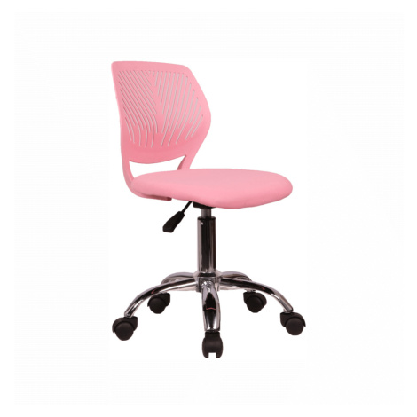 Kancelářská židle SELVA Bílá / modrá Tempo Kondela