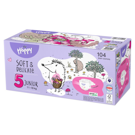 Bella Baby Happy Soft&Delicate Junior Box 2 x 52 ks