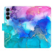 iSaprio Flip pouzdro BluePink Paint pro Samsung Galaxy A25 5G