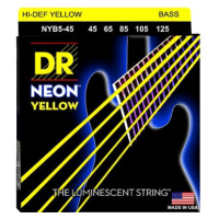 DR Strings Neon Yellow NYB5-45