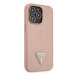 Guess GUHCP14XPSATLP hard silikonové pouzdro iPhone 14 PRO MAX 6.7" pink Saffiano Triangle Logo