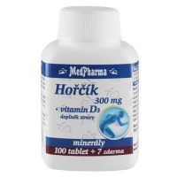 MEDPHARMA Hořčík 300 mg + Vitamin D3 107 tablet