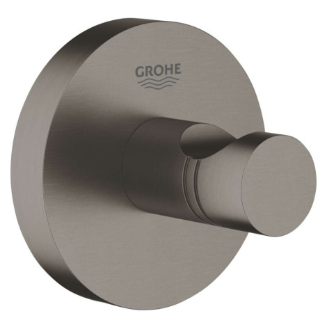 GROHE Essentials Háček na koupací plášť, kartáčovaný tmavý grafit 40364AL1