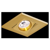 BPM Vestavné svítidlo Aluminio Oro, zlatá, 1x50W, 12V 8086 2000