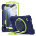 Pouzdro TECH-PROTECT X-ARMOR GALAXY TAB A9 8.7 X110 / X115 NAVY LIME (9319456608014)