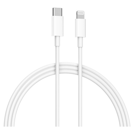 Xiaomi kabel USB-C - Lightning, 1m, bílá - 28974
