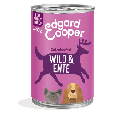 Edgard&Cooper Adult zvěřina a kachna 6 × 400 g Edgard & Cooper