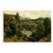 MyBestHome BOX Plátno Gustave Courbet "Ornans View" Reprodukce Varianta: 120x80