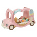 Sylvanian family Růžové zmrzlinářské auto