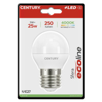 CENTURY LED ECOLINE MINI GLOBE 3W E27 4000K 220d