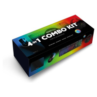 Maxx Tech 4v1 Combo Kit herní set (klávesnice, headset, myš a podložka)