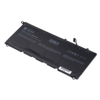 T6 Power pro notebook Dell RWT1R, Li-Poly, 7,6 V, 7368 mAh (56 Wh), černá