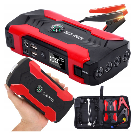 Powerbanka Jump Starter Zařízení Startér Nouzové Led Auto 12V 400A