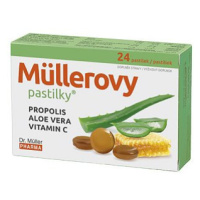 Müllerovy Pastilky S Propolisem A Aloe Vera 24ks