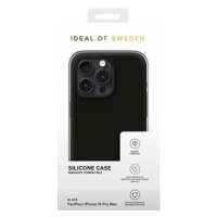 iDeal Of Sweden Silikonový ochranný kryt s Magsafe pro iPhone 15 Pro Max Black