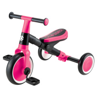 Globber Odrážedlo dětské tříkolové Learning Trike - Fuchsia Pink