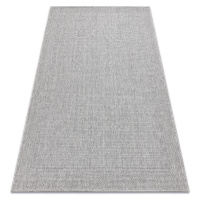 Kusový koberec Timo 5979 Light grey – na ven i na doma 80x150 cm