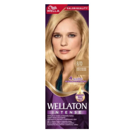 Wella barva na vlasy Wellaton Intense 8/0 světlá blond, 110 ml
