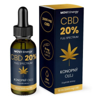 MOVit CBD 20% Full Spectrum konopný olej 10ml