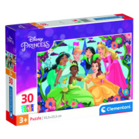 Clementoni 20276 - Puzzle 30 Disney princezny