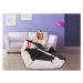 BEANBAG Sedací vak 189x140 duo white - black