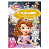 Omalovánky A4 se samolepkami - Sofie První