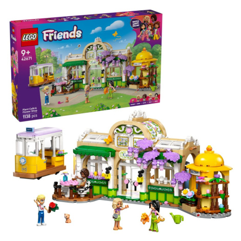 LEGO® Friends 42671 Kavárna plná rostlin a květinářství - LEGO® Friends