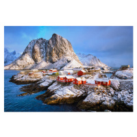 Fotografie Hamnoy fishing village on Lofoten Islands, Norway, f9photos, 40 × 26.7 cm