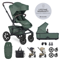 EASYWALKER - Kočárek kombinovaný Jimmey Pine Green XXL AIR + RWS