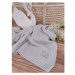 Ar-s Bambusová bavlněná deka - šedá
