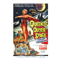 Ilustrace Queen Of Outer Space, 26.7 × 40 cm