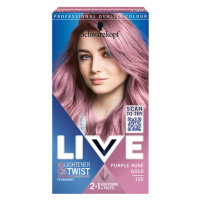Schwarzkopf Live Lightener & Twist barva na vlasy Fialová růžovozlatá 105