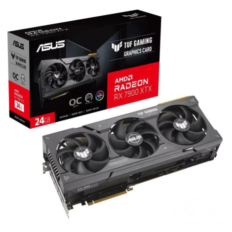 ASUS VGA AMD Radeon RX 7900 XTX TUF GAMING OC 24G, 24G GDDR6, 3xDP, 1xHDMI