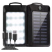 Powerbank Solarny Pancerny 20000MAH 2xUSB Latarka