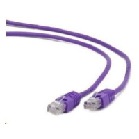 GEMBIRD kabel patchcord CAT6 stíněný FTP 3m, fialový