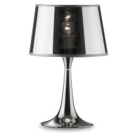 Ideallux Stolní lampa London Cromo výška 36,5 cm