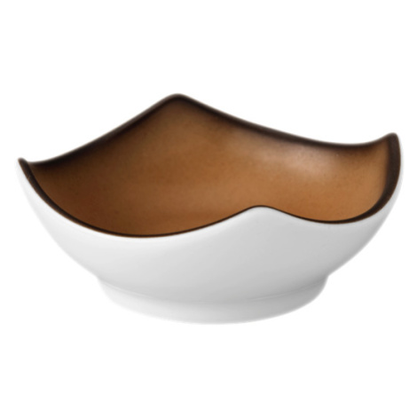 Miska na dip hranatá 11 cm hnědá SAVOY, Seltmann Weiden