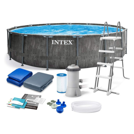 Intex Rámový zahradní bazén 457 x 122 cm set 12v1 INTEX 26742