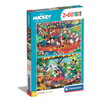 Puzzle Mickey Mouse - Mickey and Friends, (2x) 60 ks