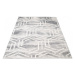 Světlý designový koberec s geometrickým vzorem Šířka: 160 cm | Délka: 220 cm