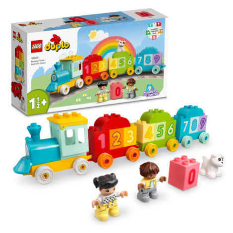 LEGO DUPLO 10954 Vláček s čísly – Učíme se počítat - 5122-10954