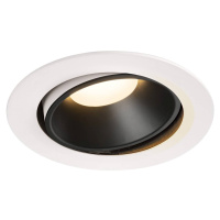 SLV BIG WHITE NUMINOS MOVE DL XL vnitřní LED zápustné stropní svítidlo bílá/černá 3000 K 40° oto