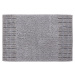 GRUND Koupelnová předložka CHESS stříbrná Rozměr: 50x60 cm