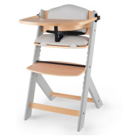 KINDERKRAFT - Židlička jídelní Enock s vložkou Grey wooden
