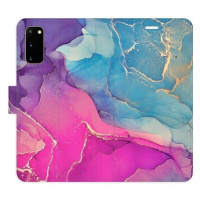 iSaprio flip pouzdro Colour Marble 02 pro Samsung Galaxy S20